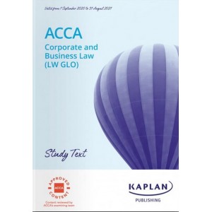 Kaplan's ACCA Corporate & Business Law (LW Global) F4 Study Text 2021-2022